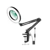Lámpara de escritorio lupa LED plegable con brazo largo para protección ocular para Amazon transfronterizo, adecuada para estudiar, reparaciones y trabajo, con iluminación básica