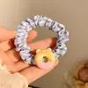 Mermelada de Mantequilla ~ Oso Lindo Anillo para el Pelo de Intestino Delgado Accesorios para el Cabello de Caucho de Alta Calidad para Mujer Adorno para la Cabeza Anillo Grande para el Pelo Cuerda para el Pelo