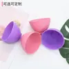 Pequena Tigela de Silicone para Máscara 100ml, Espátula para Máscara, Tigela de Silicone para Temperos, Tigela para Máscara de Algas DIY, Tigela para Mistura de Essências