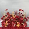 Arranjos de Chão para Casamento Atacado, Arranjos Florais, Decorações de Cena de Casamento, Caminhos de Flores Artificiais, Trocas de Flores, Fotos da Cerimônia do Carro