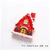 Decoración Navideña Creativa Linda Atmósfera Pegatinas Magnéticas Pizarras de Mensajes Papá Noel Muñeco de Nieve Imanes para Refrigerador Regalos