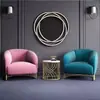 Conjunto de mesa e cadeiras de jantar de luxo leve estilo nórdico, cadeiras de jantar de hotel, cadeiras de sofá de lazer, área de recepção e mesa de tampo de rocha