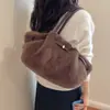 Bolso bandolera casual para el día a día otoño e invierno mujer Radme gran capacidad nuevo versátil moderno 2026 felpa tote