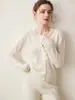 Otoño e Invierno 2025 Nueva Ropa Exterior Femenina Chal Elegante Abrigo Suéter Cárdigan de Encaje Ropa de Punto de Cachemira para Mujer