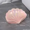 Plato de joyería multiusos almacenamiento forma creativa de estrella de mar cenicero de cerámica decoración del hogar artesanías decorativas de cerámica