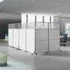 Telas Dobráveis para Escritório Móvel, Divisórias para Oficinas de Fábrica, Painéis de Parede Móveis para Armazéns, Divisórias Simples de Correr