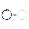 Pulsera ajustable de palma magnética para pareja no se desvanece diseño minoritario sentido pulsera hombres y mujeres personalidad cuerda de mano venta al por mayor