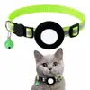 Collar para Gato con Airtag y Cascabel, Seleccionado Cuidadosamente, Best-Seller Transfronterizo, Collar Reflectante para Gato, Collar de Posicionamiento para Mascotas