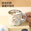 Taza de Agua Linda de Dibujos Animados de Acero Inoxidable 316, Taza para Beber de Estudiante de Alto Valor, Taza de Café para el Hogar, Taza de Regalo