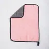 Veludo Coral Warp Dupla Face Duas Cores Espessado Sem Fiapos Multifuncional Toalha de Limpeza Doméstica Cozinha Banheiro Toalha de Carro