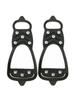 Crampones antideslizantes de 8 dientes para exteriores, cubierta de zapato TPR, clavo de acero, cubierta para zapatos de nieve, niños, portátil, cubierta antideslizante, venta al por mayor de fábrica