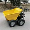 Novo modelo de exportação caminhão basculante de empurrar à mão, mini caminhão basculante manual com rodas, carrinho de carga e transporte para jardim