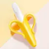 Juguete de Silicona con Forma de Plátano para Morder para Bebés con Ventosa, Palito para Morder de Grado Alimenticio, ¡El Más Vendido!