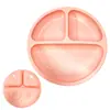 Juego de vajilla de silicona de grado alimenticio más vendido transfronterizo, taza de leche, ventosa, plato con cara sonriente, babero de silicona, tenedor y cuchara con mango de madera