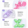 Llavero de perro de globo de gelatina en forma de corazón, estilo ins, lindo y portátil, accesorio de llavero de cuentas de moda para estudiantes