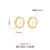 Aretes de plata esterlina 925 soporte vacío aretes retro dorados para mujer aretes diy cera de abeja aretes de turquesa soporte vacío accesorios