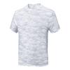 Ropa de Secado Rápido para Mujer, Ropa de Running de Verano de Manga Corta, Ropa de Fitness, Traje Deportivo Holgado de Secado Rápido de Seda de Hielo con Camuflaje, Camiseta de Secado Rápido para Hombre