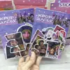 Pegatinas de Celebridades de Internet, Estrellas de Dibujos Animados, Pegatinas de Comida, Pegatinas de Dibujos Animados Lindos, Pegatinas Impermeables, Pegatinas para Decoración de Diario DIY