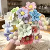 Flores de Cerâmica Jingdezhen Alta Temperatura Feitas à Mão Flores de Simulação Flores Preservadas Ornamentos Decorativos Vasos Buquês Presentes de Dia das Mães