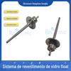 Sistema de granulação secagem bico atomizador revestimento de catalisador de célula de combustível sistema de revestimento de vidro float acessível