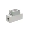 Armazém de Wuhan para Sensor de Fluxo de Gás Liga de Alumínio Material Controlador Sinal Analógico 1~5V 4~20mA