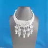 Estilo Étnico Miao de Guizhou, Dai de Yunnan, Jingpo Grande Sino de Vento Miao com Pingente Colar Acessórios para Performance Artística