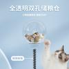 Juguete de Palo Teaser para Gatos, Autoentretenimiento y Alivio del Aburrimiento, Juguete Interactivo de Resorte para Mascotas, Suministros de Juguete para Gatos para Aliviar el Estrés en Interiores
