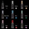 10 ml frasco de pêra bálsamo perfume sub-embalagem frasco de vidro bico de alumínio anodizado cosméticos sub-embalagem frasco vazio frasco de spray de perfume