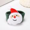 Versão coreana de decorações de Natal presente fofo Papai Noel árvore de Natal pulseira de pelúcia anel pop