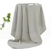Manta Envolvente de Algodón de Bambú para Bebé Capa Única/Doble Gasa Color Sólido Manta Infantil Toalla de Baño Manta Envolvente Anti-Sobresalto Comercio Exterior