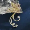Broche de Fênix Dourada novo da moda estilo coreano 2021 corsage de suéter elegante de alta qualidade broche de roupa acessórios elegantes