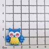 Accesorios de Búho Brillantes de Dibujos Animados Parche para Hebilla de Zapato de Coche Eléctrico Funda de Teléfono Móvil Pasador de Pelo Casero DIY Venta al por Mayor
