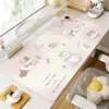 Mouse pad aquecido, aquecedor de mesa, tapete de mesa de escritório para o inverno, aquecedor de mesa para mulheres, tapete de mesa aquecido para computador extra grande