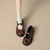 Zapatos Mary Jane de estilo retro británico para mujeres menudas, con un moderno tacón grueso y diseño versátil, perfectos para el verano de 2026