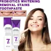 Pasta de Dientes Blanqueadora Fuerte 7 Pro Es una Popular Pasta de Dientes Potente para el Cuidado y el Aliento Fresco