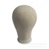 Soporte para peluca cabeza de tela bolsa de lona cabeza de maniquí cabeza humana molde de cabeza de maniquí perchero para ropa falsa colocación de fijación de pelucas sombrero