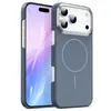 Funda para Teléfono Móvil Adecuada para Apple 18Promax con Acabado Mate Tipo Piel y Succión Magnética Funda Protectora para Iphone17 PC Duro 1615 Modelo Nuevo