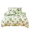 Juego de ropa de cama de cuatro piezas engrosado, cálido, de algodón puro con vellón de leche para otoño e invierno, juego de ropa de cama para bebé de algodón puro con vellón de leche, oferta especial