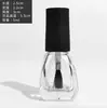 Frasco de Esmalte Sub-frasco 5ml10ml15ml Frasco de Vidro Transparente Vazio Pincel Largo Dupont Frasco de Cola Atacado