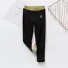 Leggings Espessos com Forro de Fleece para Meninas, Calças Outwear Fofas de Inverno para Crianças Pequenas, Calças Longas Quentes Estilo Coreano