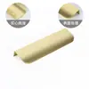 Puxador Invisível para Porta Curvo Moderno Simples Guarda-Roupa Preto Sem Furo Vedação de Borda Gaveta Puxador Longo Liga de Alumínio
