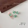 Arte de uñas con diamantes K9 sin base, azul transparente brillante de moda, lujo, arte de uñas con acabado de diamante grande, bola de diamante para uñas