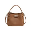Bolso Cubo Retro Portátil Transfronterizo para Mujer 2026 Nueva Moda Bolso Sencillo de Hombro Bolso Cruzado Casual Diario