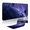 Alfombrilla de ratón Cielo estrellado Universo Grande para Gaming Antideslizante Gruesa Borde Sellado Alfombrilla de escritorio para teclado de computadora