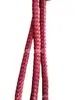 Cuerda de Cuero Roja con Cuerda de PU Roja Cuerda Trenzada Roja Cuerda de Cuero Cuerda de Cuero Trenzada de 4 Hilos 7mm 8mm de Diámetro
