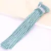 Corda de Laço Trançada, Cordão para Colar de Nó Chinês, Acessórios para Joias, Trançagem DIY, Não. 72, Nó Plano de 0,8 mm