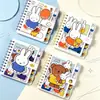 Kapi Barra Cuaderno de Bobina de Dibujos Animados A7 de Hojas Sueltas para Estudiantes de Primaria Papelería de Aprendizaje al Mayoreo