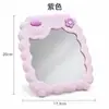 Espelho de Maquiagem de Desenho Animado Fofo Suporte Ovelha Espelho de Penteadeira Dobrável de Mesa para Desktop Espelho de Beleza Princesa para Estudante