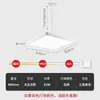 Lustre retrátil e ajustável Mahjong light, ultra-brilhante, para salas de xadrez e cartas, salas de mahjong, uso comercial, luminária quadrada preta