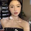 Dark Night Rosa Renda gargantilha Colar Colar Elegante Feminino Luz Luxo Nicho Design Sense Advanced Sweet Cool Clavicle Chain